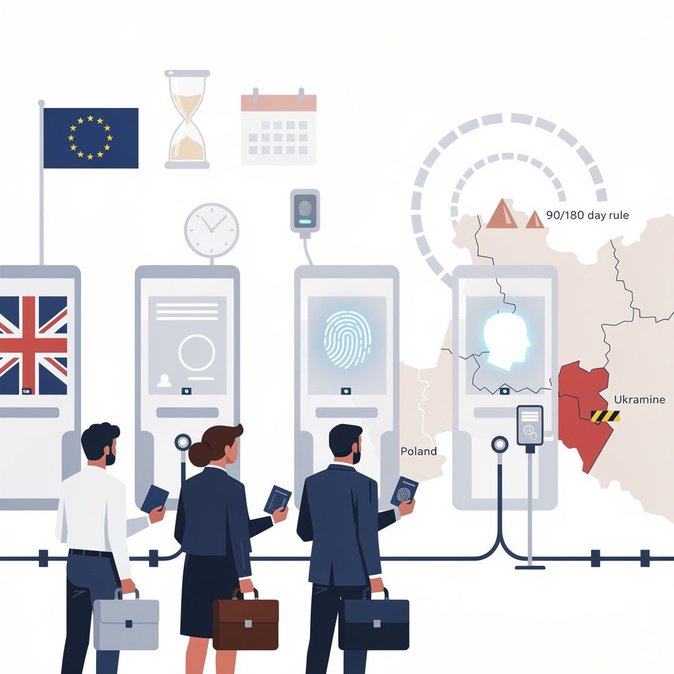 Le Royaume-Uni met à jour ses conseils de voyage pour la Pologne avec de nouvelles informations sur le Système d’Entrée-Sortie Schengen et une alerte renouvelée concernant la frontière ukrainienne