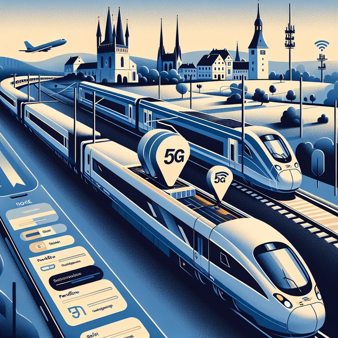 České dráhy Completes 5G Signal Booster Roll-Out, Turning Pendolino, Railjet and InterPanter Trains into Mobile Workplaces
