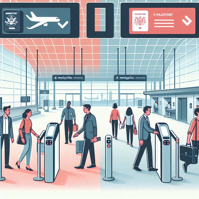 Guichet électronique automatisé désormais accessible après seulement deux arrivées à l’aéroport