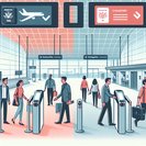 Guichet électronique automatisé désormais accessible après seulement deux arrivées à l’aéroport