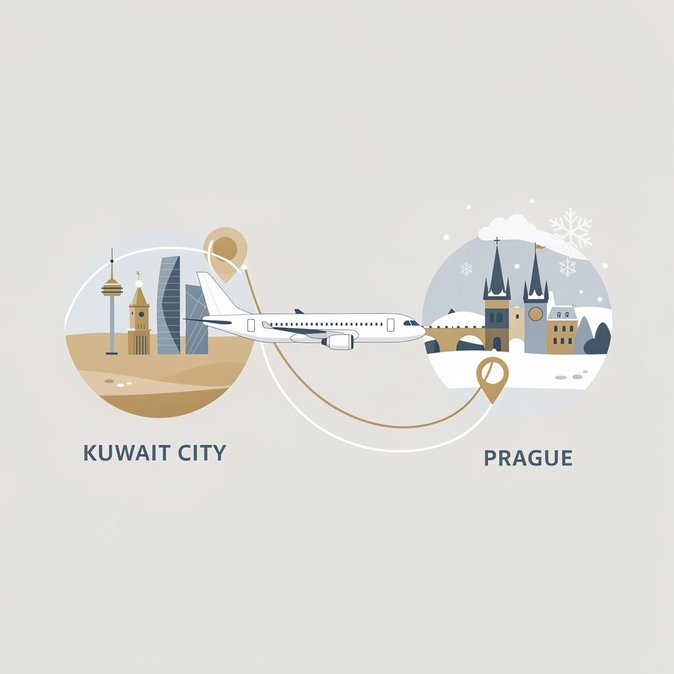 Jazeera Airways to Launch First-Ever Winter Flights Between Kuwait and Prague
