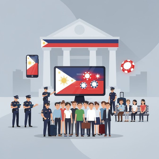 Philippines arrests 244 foreign workers—mostly Chinese—in biggest 2026 POGO crackdown