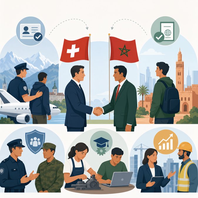Switzerland and Morocco Seal Fast-Track Return Agreement, Broaden Migration Partnership