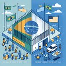 Les États-Unis suspendent le traitement des visas d'immigration pour les Brésiliens