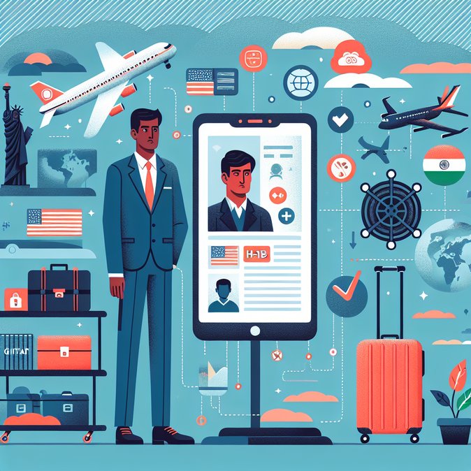 Tougher U.S. Social-Media Screening Leaves Hundreds of Indian H-1B Workers Stranded