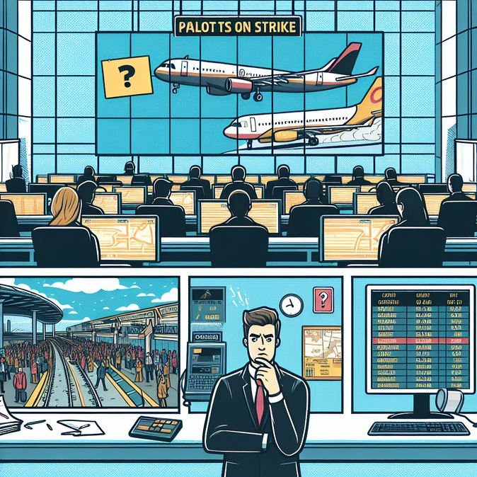 Lufthansa CityLine Pilots Seek Strike Mandate, Putting German Domestic Links at Risk