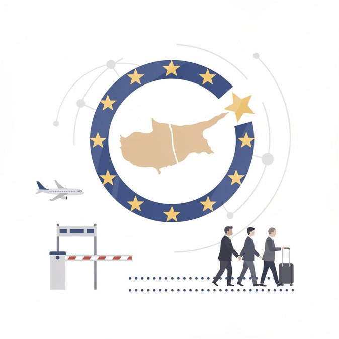 Cyprus Sets Ambitious 18-Month Target to Join the Schengen Area