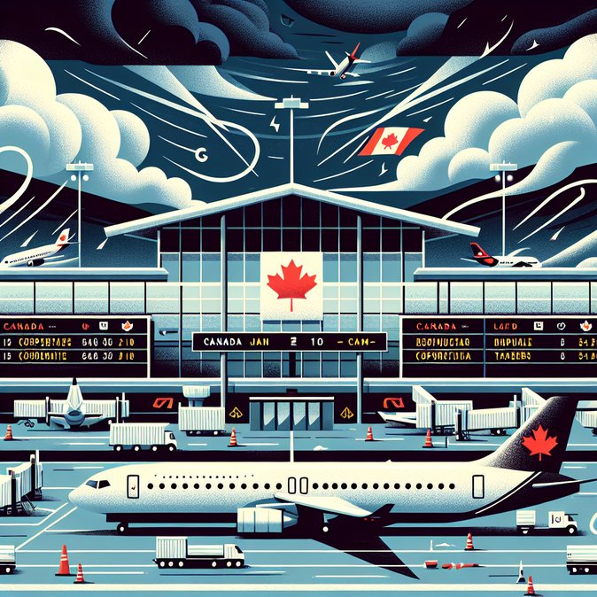 WestJet Issues Winter-Storm Fee Waivers for Six Canadian Airports