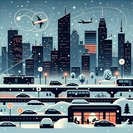 Heavy snowfall snarls Czech roads and disrupts business travel