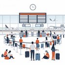 General strike triggers hours-long queues at Larnaca Airport