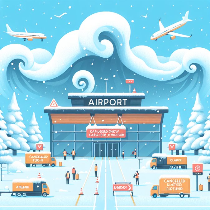 Snowstorm Grounds Scores of Flights at Brussels Airport, Forcing Mobility Teams into Crisis Mode