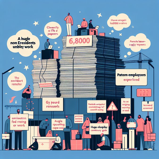 Backlogs in Irish Residence Permit Renewals Spark Immigrant Protest