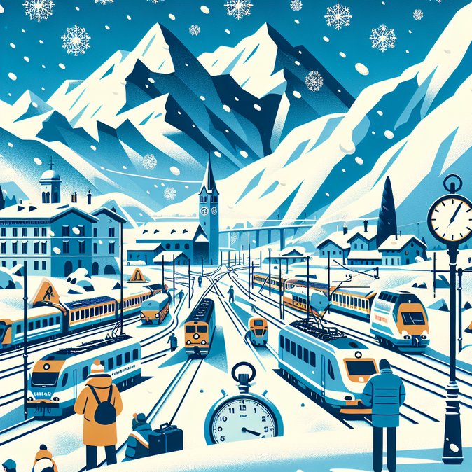 ‘Piano Neve’ Cancels Alpine Trains on Fossano–Limone Line Amid Christmas Snowfall