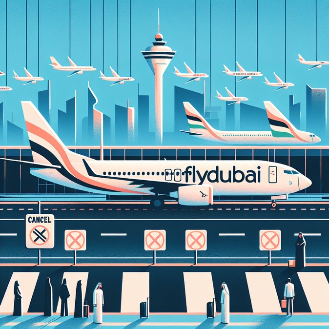 FlyDubai and Air Arabia Cancellations Top 30 Flights Across UAE Hubs
