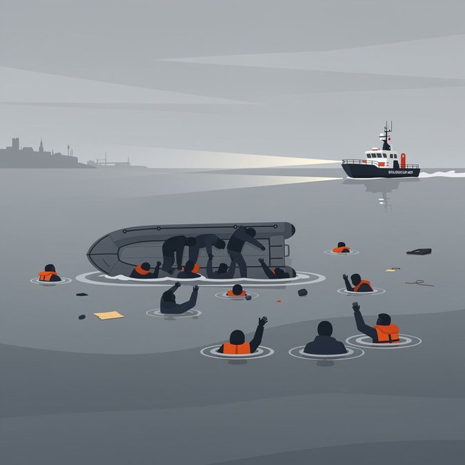 Two migrants die during attempted Channel crossing off Boulogne-sur-Mer