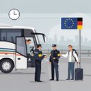 German–Dutch bus border check ends in arrest as internal controls continue
