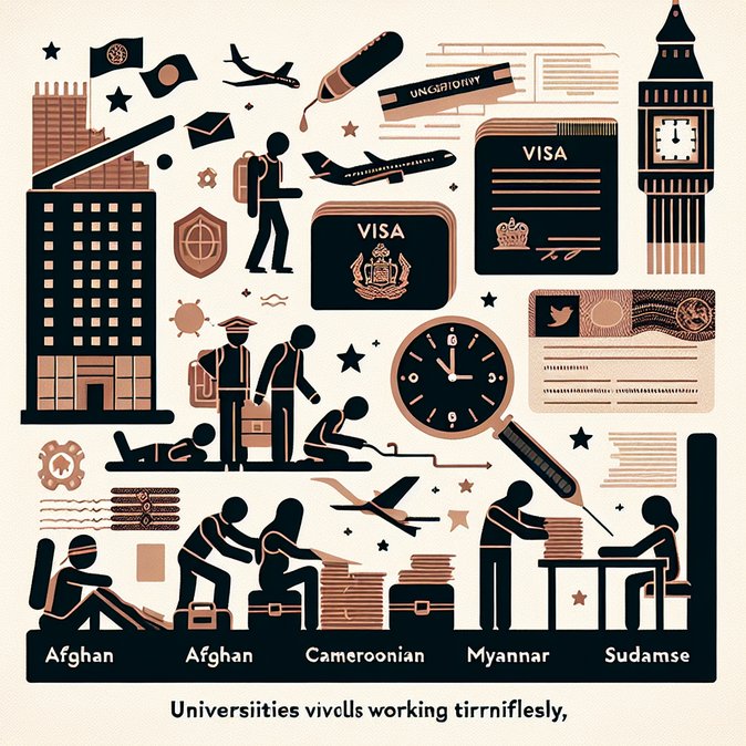 La Prisa de Última Hora por Visados Estudiantiles en Reino Unido Saturan los Sistemas CAS Universitarios