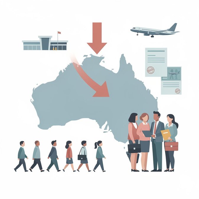 ABS data shows net overseas migration falls to 301,000 as debate over future caps intensifies