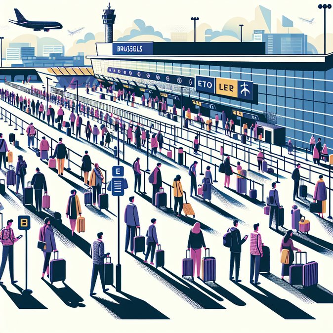 Brussels Airport Warns of Record 1 Million-Plus Travellers Over Christmas Break