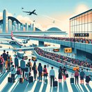 Airport queues form as Hongkongers start nine-day New Year getaways; Immigration forecasts 11.38 million trips