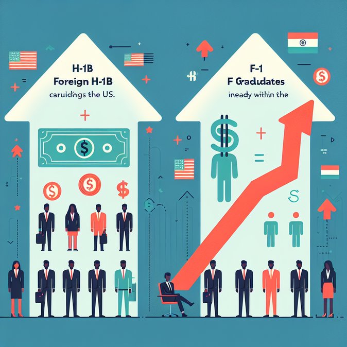 US $100k H-1B Sponsorship Fee Sparks Strategic Shift—Big Win for Indian F-1 Graduates