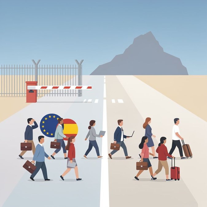 Gibraltar treaty to end frontier fence set for 14 July signing, paving way for Schengen-style free flow