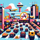 Taxi drivers blockade Dublin over Uber fixed-fare model, disrupting airport links