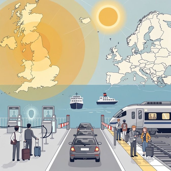 Ola de calor y nuevos controles fronterizos en la UE crean la tormenta perfecta para un fin de semana de escapada en Reino Unido