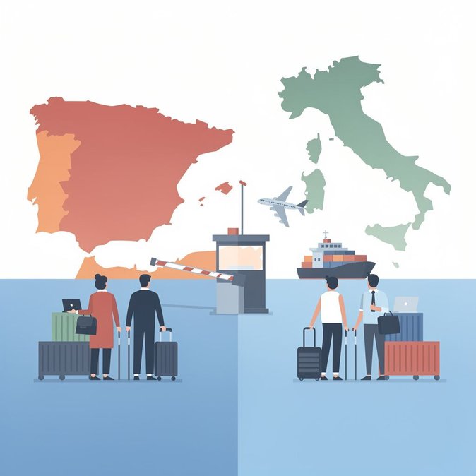 L’Italie et l’Espagne prolongent de 15 jours les contrôles aux frontières communes suite à la crise migratoire de Ceuta