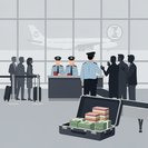 La police d'Essex et la Border Force saisissent 100 000 £ en espèces et 80 000 cigarettes lors d'une opération anti-traite à Stansted
