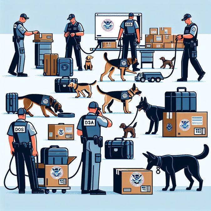 Border Force Deploys World-First Dogs Trained to Detect Synthetic Opioids at UK Entry Points