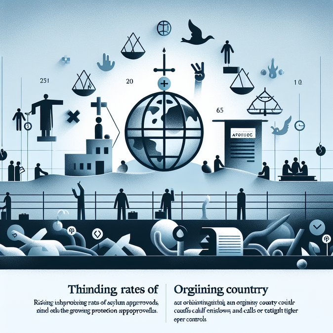 France Sets New Record for Asylum Approvals, Intensifying Immigration Debate