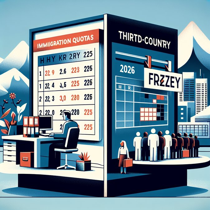 Switzerland Keeps 2026 Work-Permit Quotas Unchanged, Says Federal Council