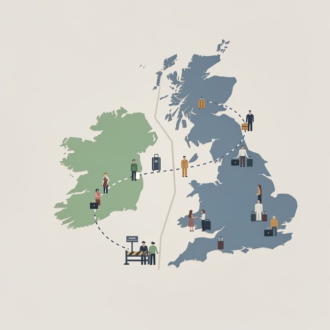 Common Travel Area under strain as 90 % of Ireland’s asylum seekers enter via Northern Ireland