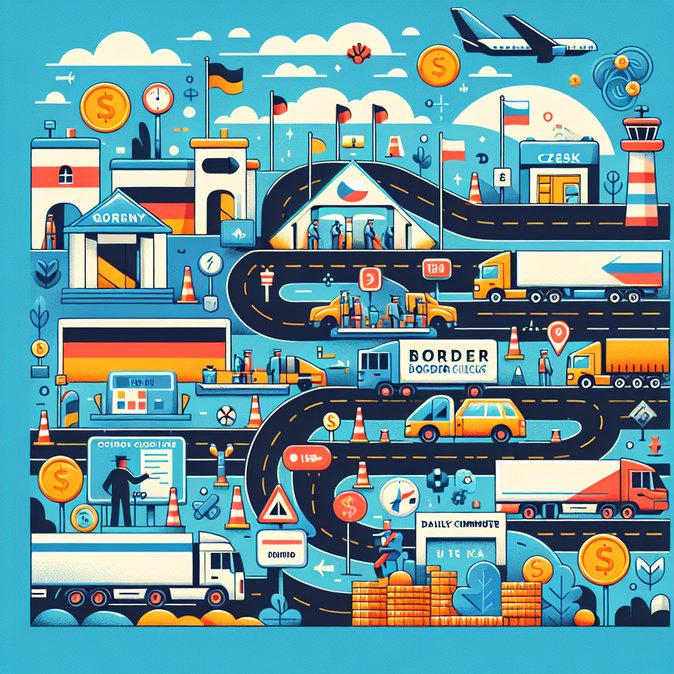 Germany’s extension of border checks until September 2026 puts pressure on Czech-German freight and commuters