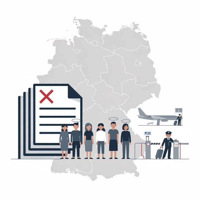 ألمانيا تتجاوز مليون شخص لديهم طلب لجوء مرفوض على الأقل، وفقًا لبيانات حكومية
