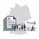 ألمانيا تتجاوز مليون شخص لديهم طلب لجوء مرفوض على الأقل، وفقًا لبيانات حكومية
