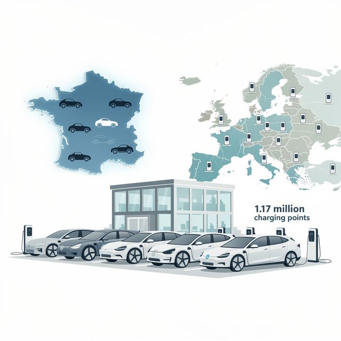 EAFO Data Flash: France Posts 92 % Surge in EV Registrations as EU Alternative-Fuels Dashboard Updates