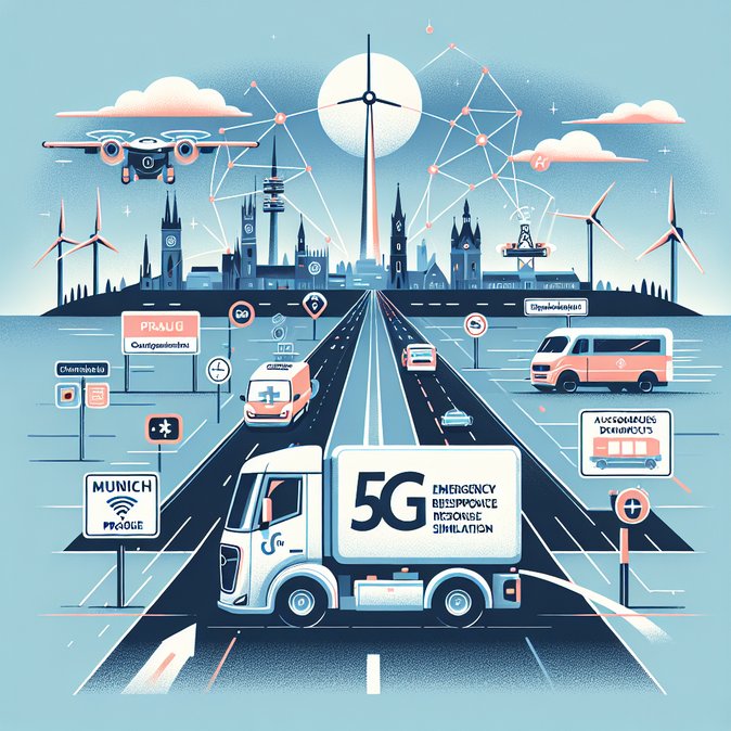 Munich–Prague 5G Corridor Hosts Cross-Border Emergency Mobility Drill