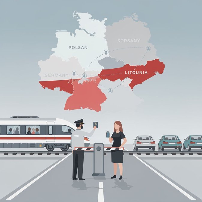 La Pologne prolonge les contrôles aux frontières de l’espace Schengen avec l’Allemagne et la Lituanie jusqu’au 30 mars 2027