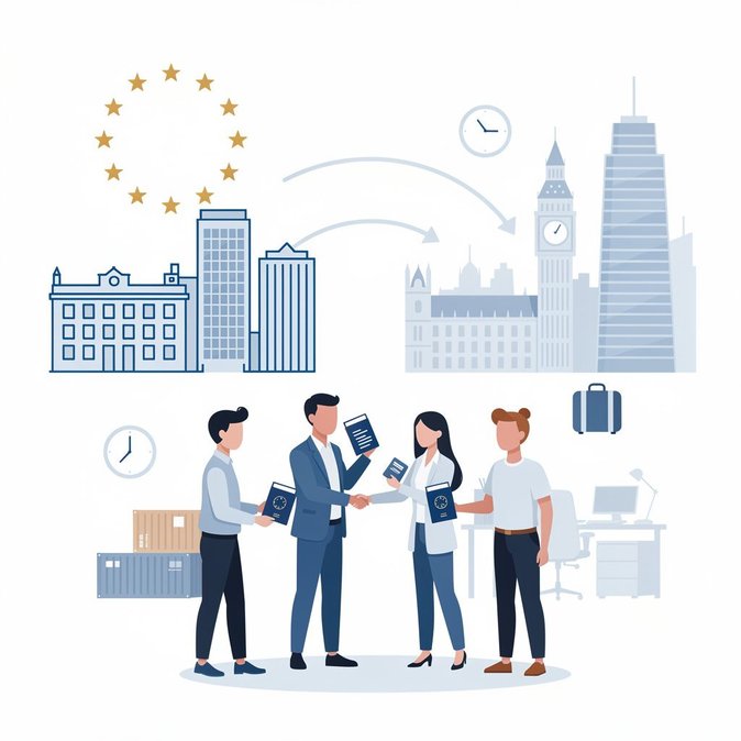 La cumbre UE-Reino Unido arranca en Bruselas con la movilidad juvenil como prioridad en la agenda de Austria