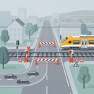 Częstochowa Rail Crossings to Close for a Week as PKP PLK Modernises Mainline