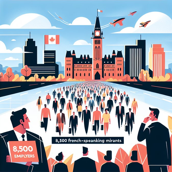 IRCC Smashes Record with 8,500 French-language Invitations in Express Entry Draw