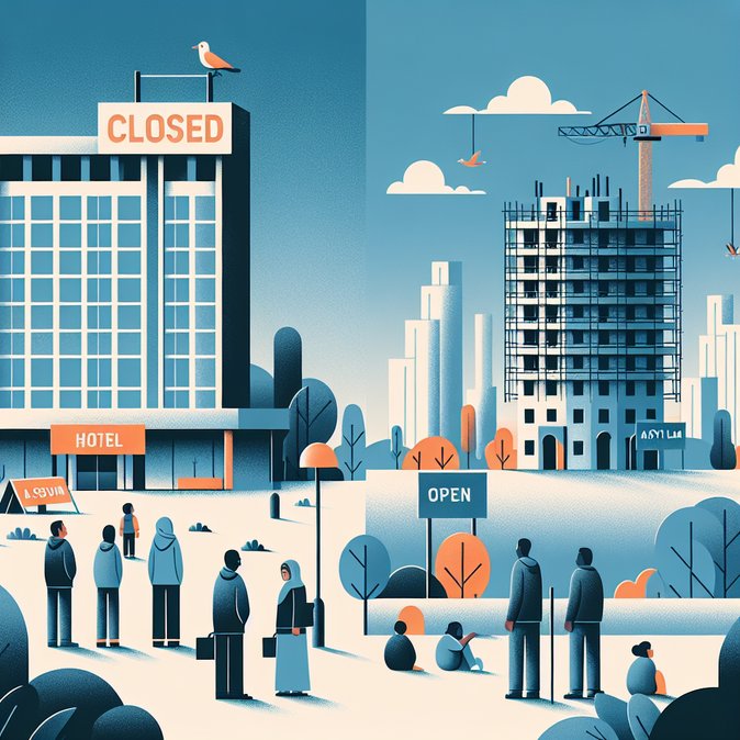 El Ministerio del Interior del Reino Unido cerrará 11 hoteles para solicitantes de asilo esta semana en una gran iniciativa para eliminar el alojamiento en hoteles.