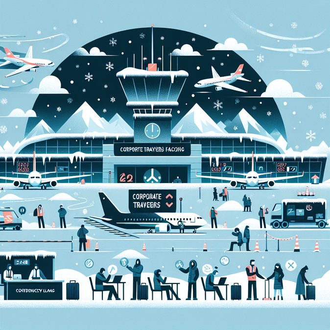 Deep freeze forces SWISS to cancel dozens of European flights, rattling corporate travel