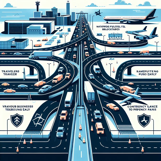 Fuel Protests Choke Access to Dublin Airport, Forcing Travellers and Corporates to Reroute