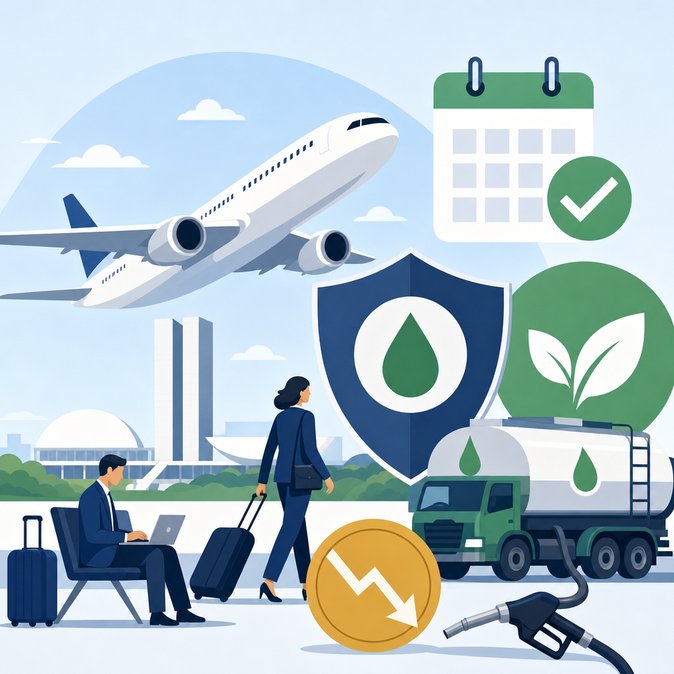 Brazil Extends Jet-Fuel Tax Relief to Contain Air-Fare Inflation Through July