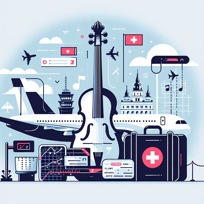 SWISS shrinks cabin allowance for musical instruments and adds Zurich–Poznań route