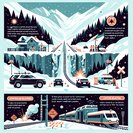 Avalanche Severs Road and Rail Links to Lötschental, Disrupting Commuter Flow