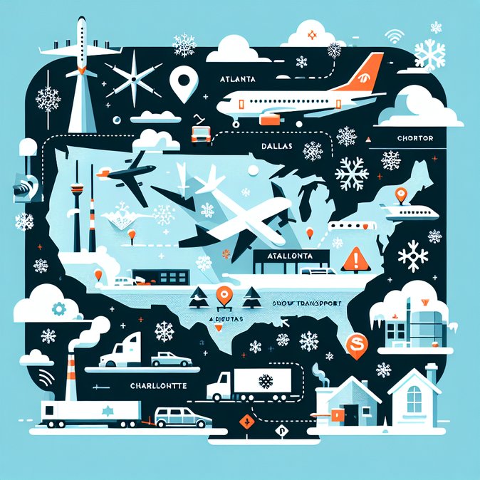 ‘Potentially Catastrophic’ Winter Storm Threatens Southern Business-Travel Corridor